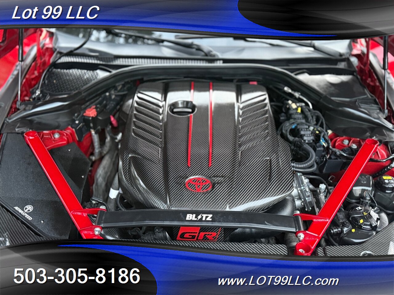 2020 Toyota Supra GR Launch Edition Carbon Fiber BodyKit ecutek Tune  HKS Exhaust Carbon Hood-Steering Wheel - Photo 124 - Milwaukie, OR 97267