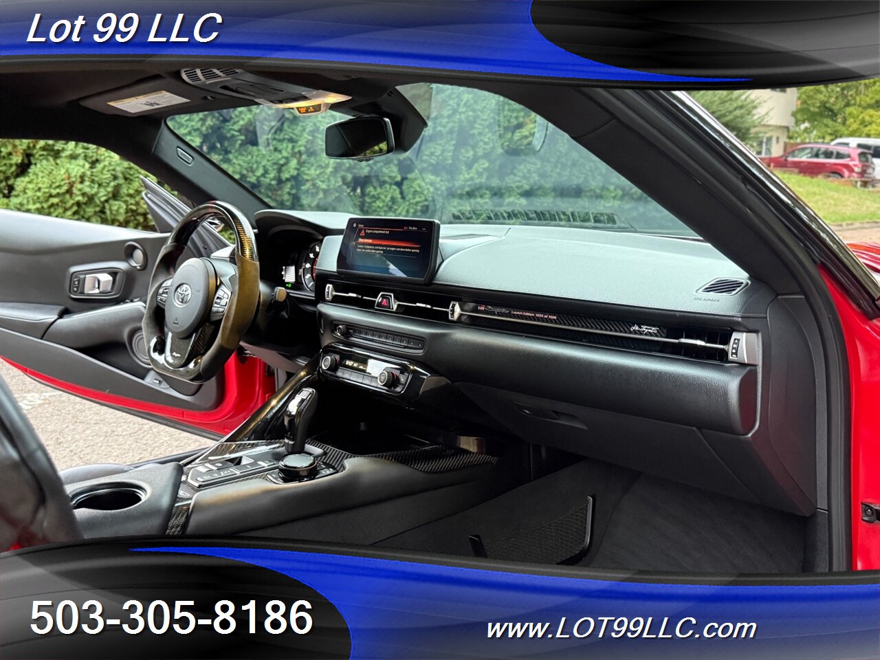 2020 Toyota Supra GR Launch Edition Carbon Fiber BodyKit ecutek Tune  HKS Exhaust Carbon Hood-Steering Wheel - Photo 116 - Milwaukie, OR 97267