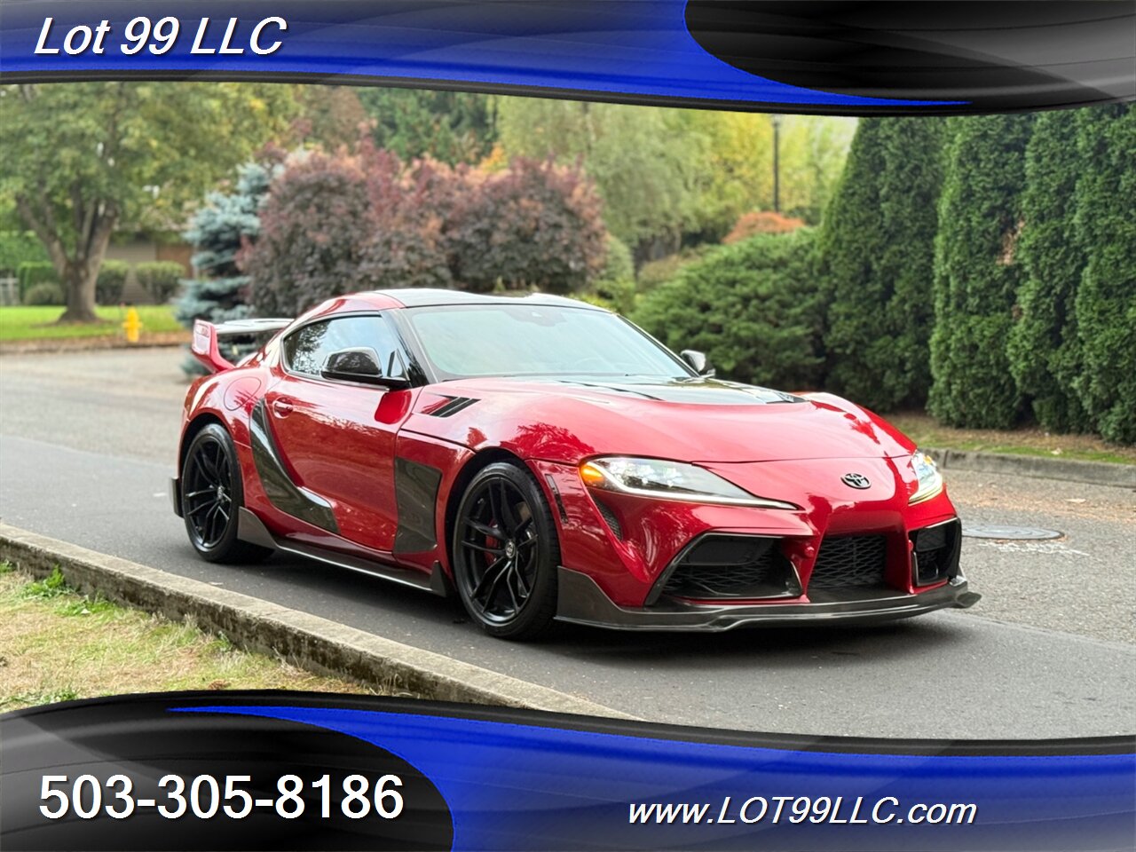 2020 Toyota Supra GR Launch Edition Carbon Fiber BodyKit ecutek Tune  HKS Exhaust Carbon Hood-Steering Wheel - Photo 84 - Milwaukie, OR 97267