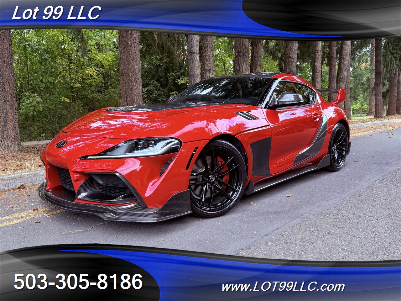 2020 Toyota Supra GR Launch Edition Carbon Fiber BodyKit ecutek Tune  HKS Exhaust Carbon Hood-Steering Wheel - Photo 1 - Milwaukie, OR 97267
