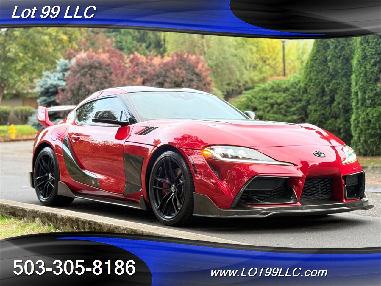 2020 Toyota Supra GR Launch Edition Carbon Fiber BodyKit ecutek Tune  HKS Exhaust Carbon Hood-Steering Wheel - Photo 85 - Milwaukie, OR 97267