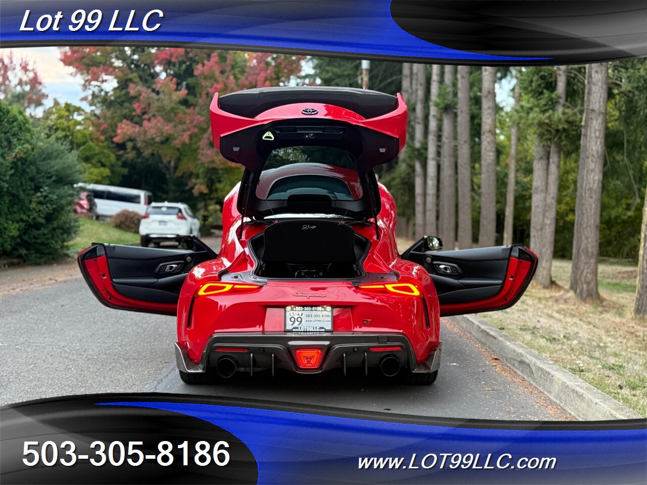 2020 Toyota Supra GR Launch Edition Carbon Fiber BodyKit ecutek Tune  HKS Exhaust Carbon Hood-Steering Wheel - Photo 136 - Milwaukie, OR 97267
