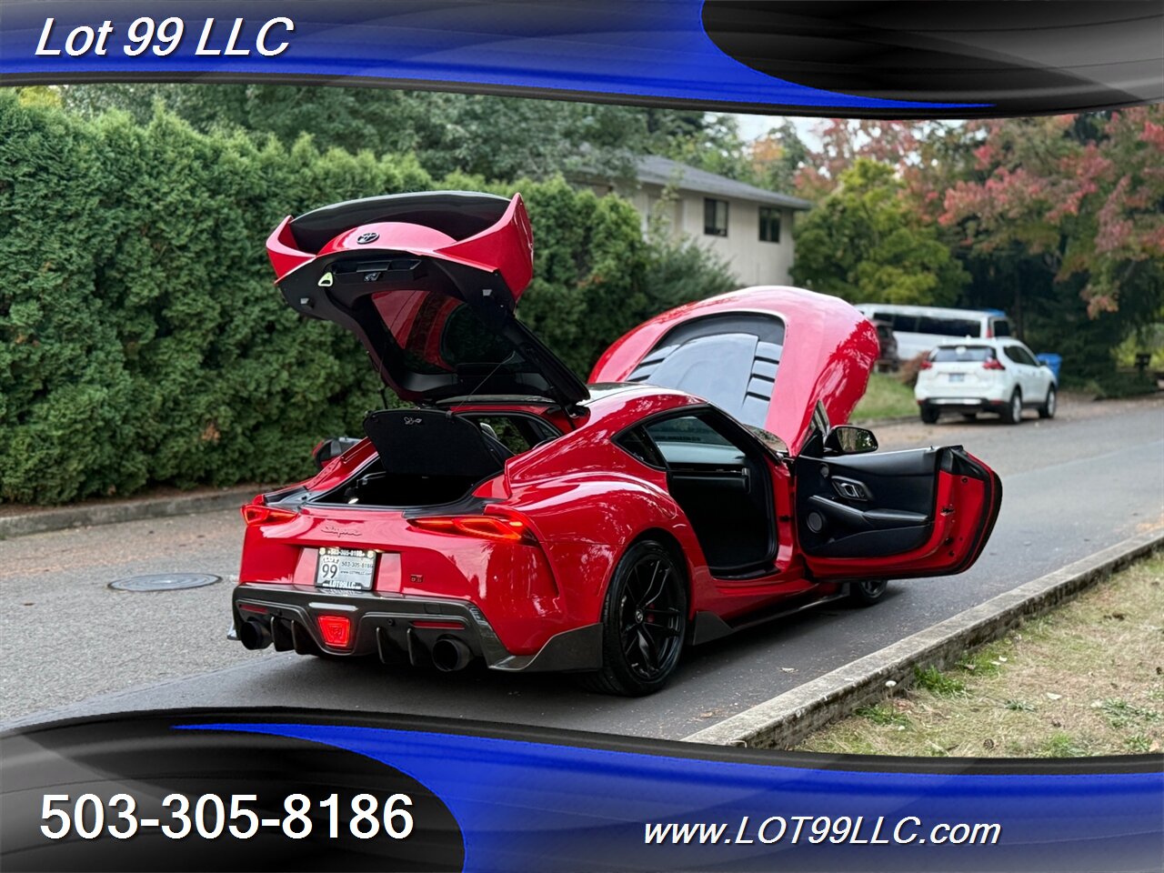 2020 Toyota Supra GR Launch Edition Carbon Fiber BodyKit ecutek Tune  HKS Exhaust Carbon Hood-Steering Wheel - Photo 132 - Milwaukie, OR 97267