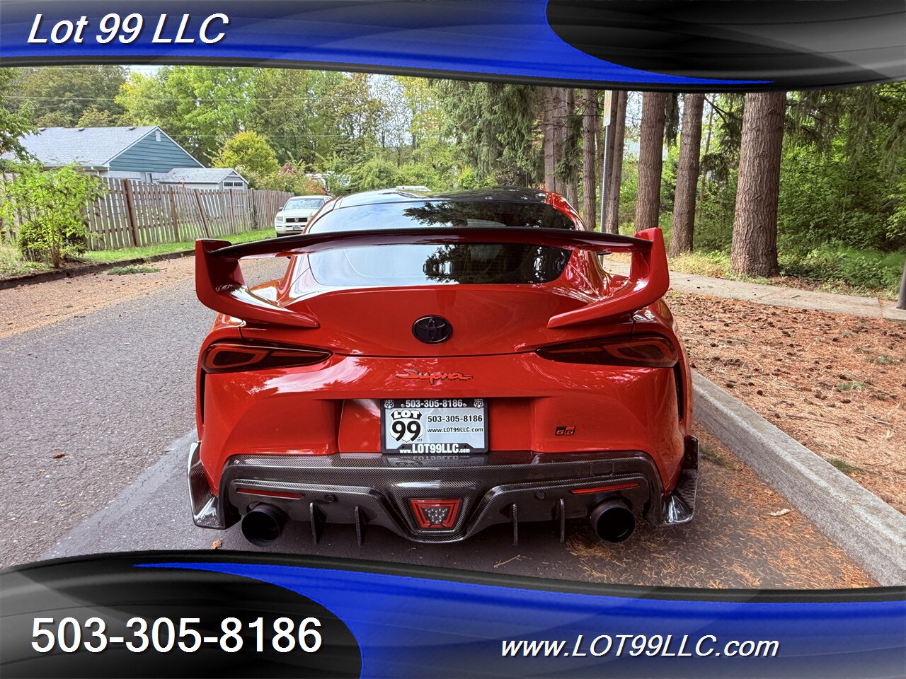 2020 Toyota Supra GR Launch Edition Carbon Fiber BodyKit ecutek Tune  HKS Exhaust Carbon Hood-Steering Wheel - Photo 35 - Milwaukie, OR 97267