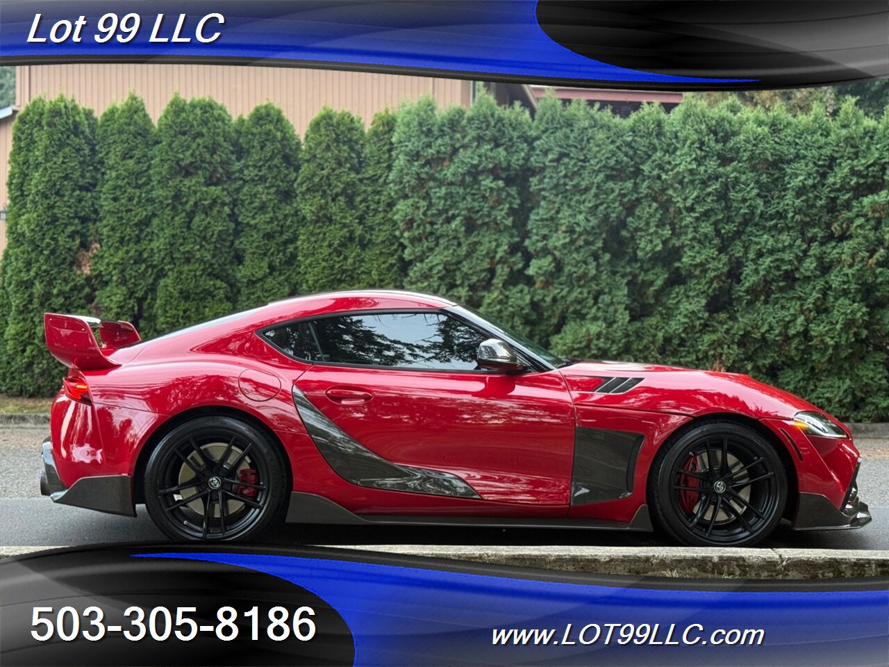 2020 Toyota Supra GR Launch Edition Carbon Fiber BodyKit ecutek Tune  HKS Exhaust Carbon Hood-Steering Wheel - Photo 88 - Milwaukie, OR 97267