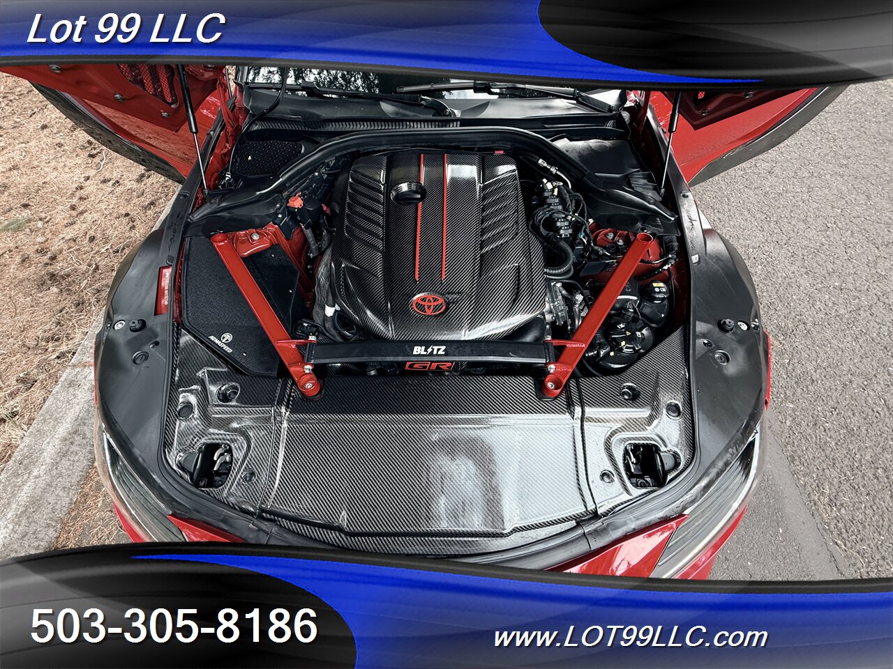 2020 Toyota Supra GR Launch Edition Carbon Fiber BodyKit ecutek Tune  HKS Exhaust Carbon Hood-Steering Wheel - Photo 66 - Milwaukie, OR 97267