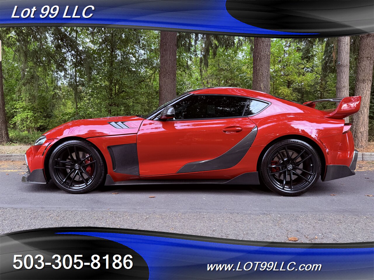 2020 Toyota Supra GR Launch Edition Carbon Fiber BodyKit ecutek Tune  HKS Exhaust Carbon Hood-Steering Wheel - Photo 2 - Milwaukie, OR 97267