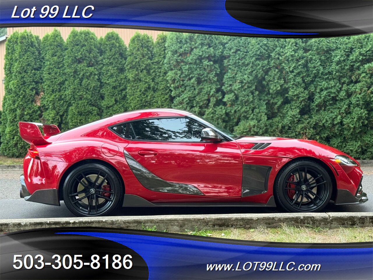 2020 Toyota Supra GR Launch Edition Carbon Fiber BodyKit ecutek Tune  HKS Exhaust Carbon Hood-Steering Wheel - Photo 83 - Milwaukie, OR 97267