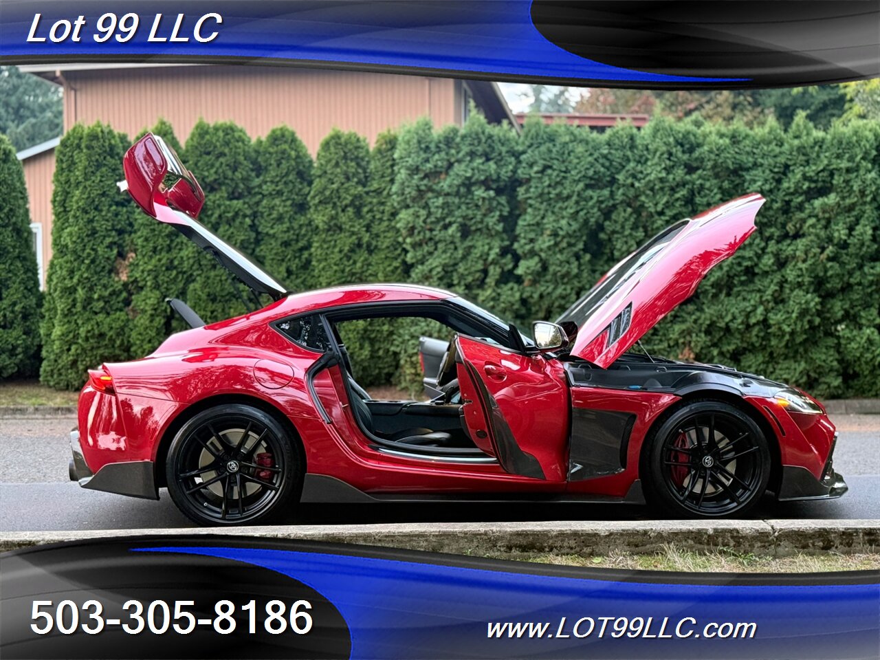 2020 Toyota Supra GR Launch Edition Carbon Fiber BodyKit ecutek Tune  HKS Exhaust Carbon Hood-Steering Wheel - Photo 135 - Milwaukie, OR 97267