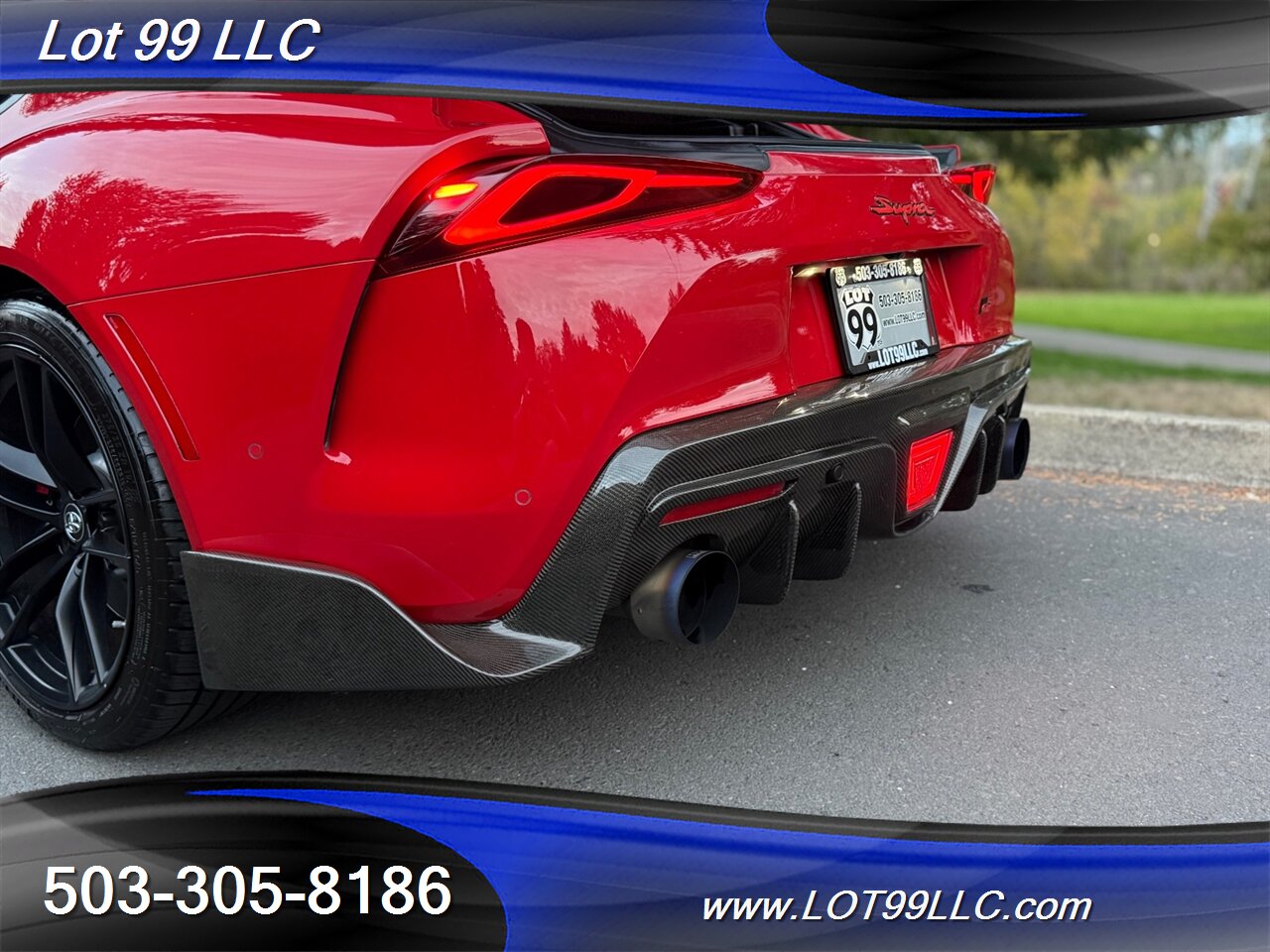 2020 Toyota Supra GR Launch Edition Carbon Fiber BodyKit ecutek Tune  HKS Exhaust Carbon Hood-Steering Wheel - Photo 142 - Milwaukie, OR 97267