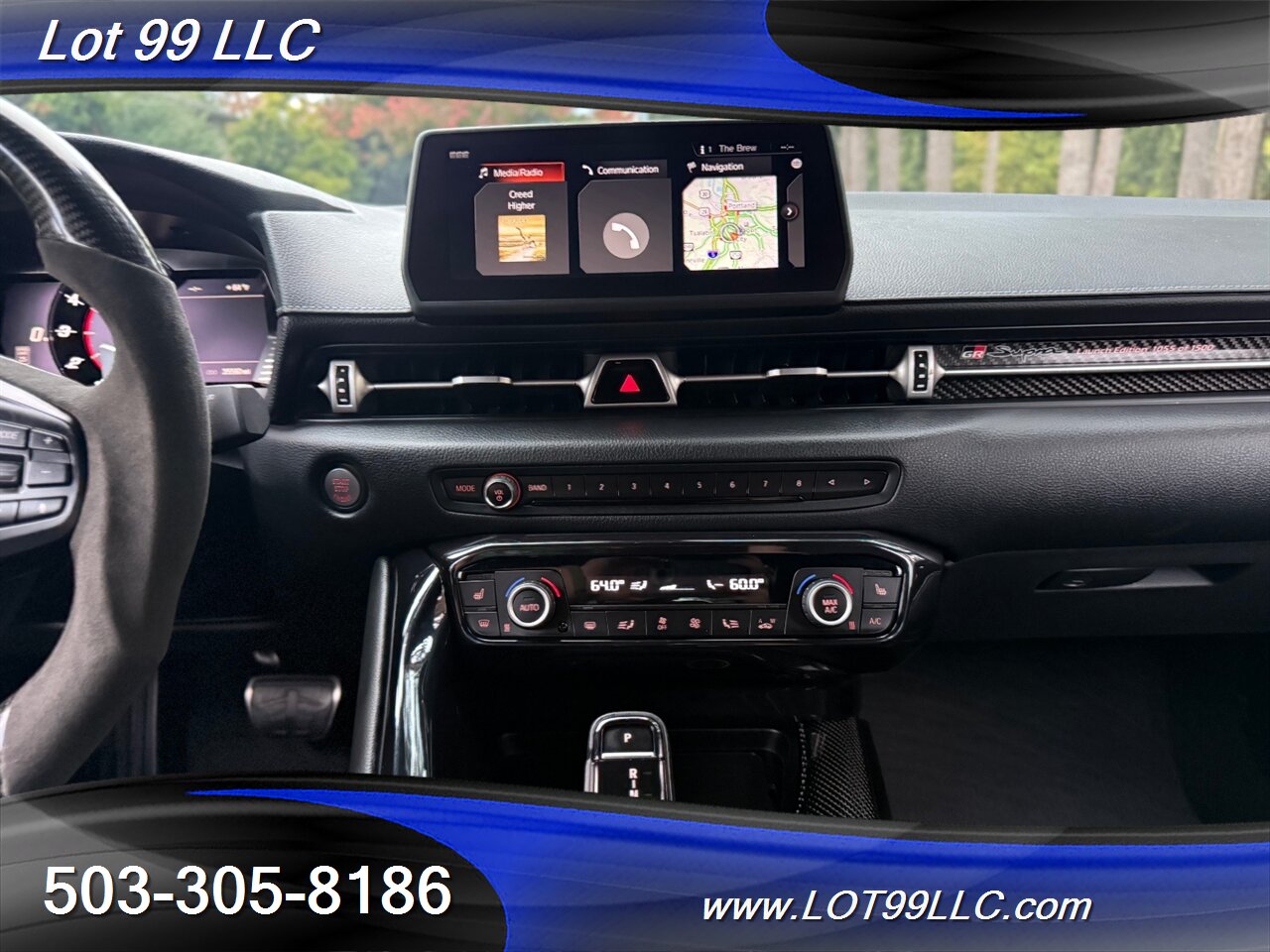 2020 Toyota Supra GR Launch Edition Carbon Fiber BodyKit ecutek Tune  HKS Exhaust Carbon Hood-Steering Wheel - Photo 110 - Milwaukie, OR 97267