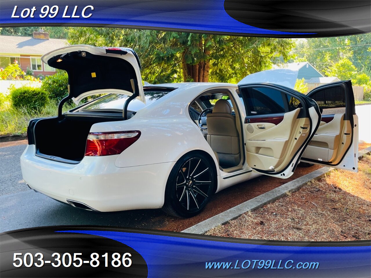 2007 Lexus LS 460 Lowered Coil Overs 20 " Wheels 4.6L V8Big Body   - Photo 49 - Milwaukie, OR 97267