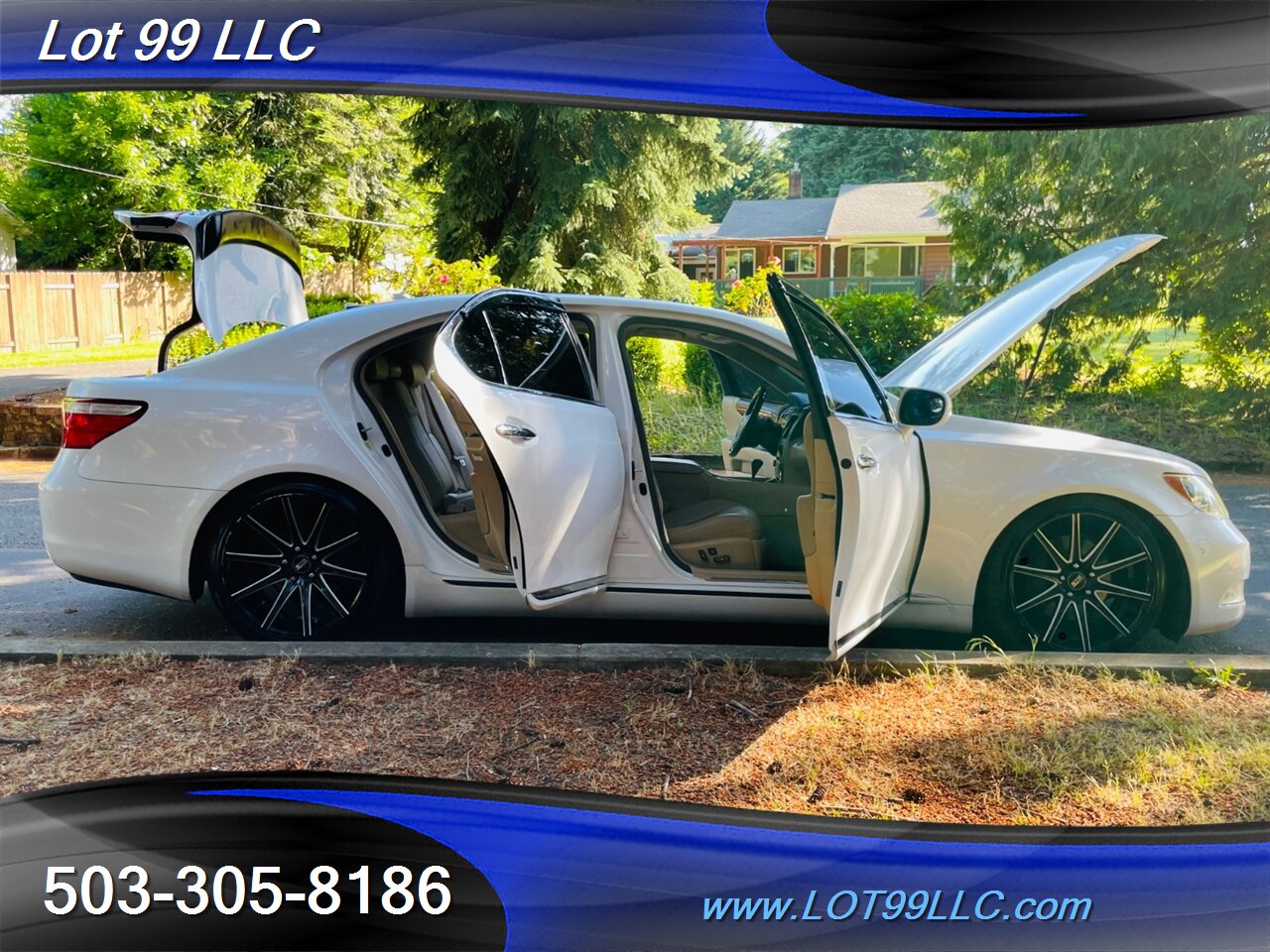 2007 Lexus LS 460 Lowered Coil Overs 20 " Wheels 4.6L V8Big Body   - Photo 50 - Milwaukie, OR 97267