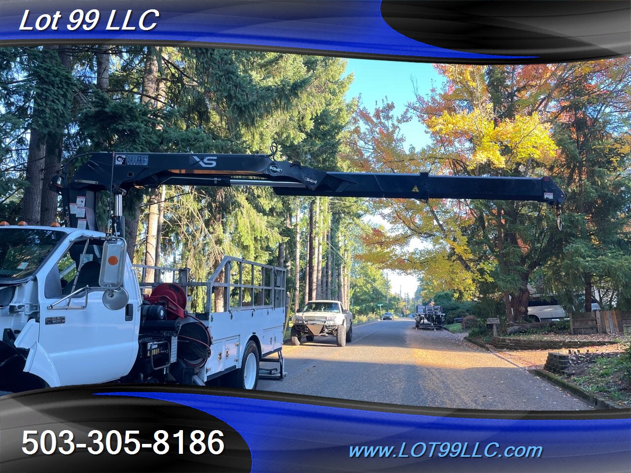 2007 Ford F650 OTR TIRE SERVICE TRUCK with CRANE and Lift Gate   - Photo 33 - Milwaukie, OR 97267