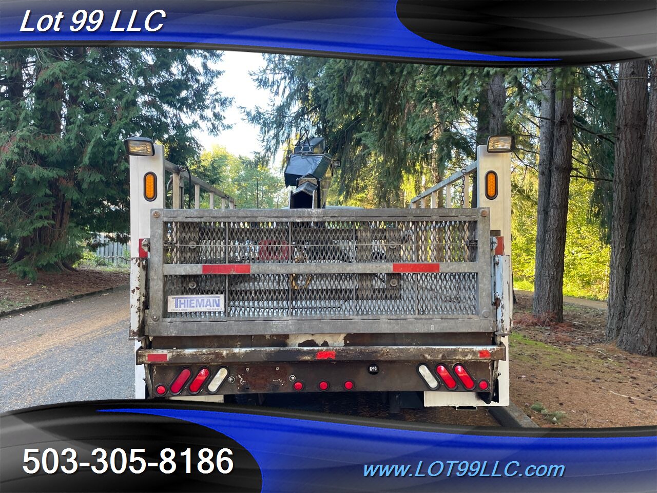 2007 Ford F650 OTR TIRE SERVICE TRUCK with CRANE and Lift Gate   - Photo 12 - Milwaukie, OR 97267