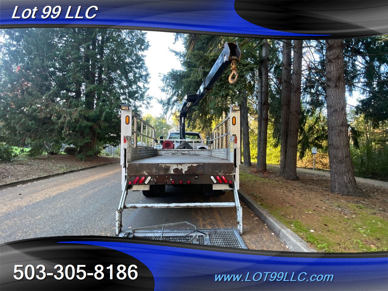 2007 Ford F650 OTR TIRE SERVICE TRUCK with CRANE and Lift Gate   - Photo 21 - Milwaukie, OR 97267