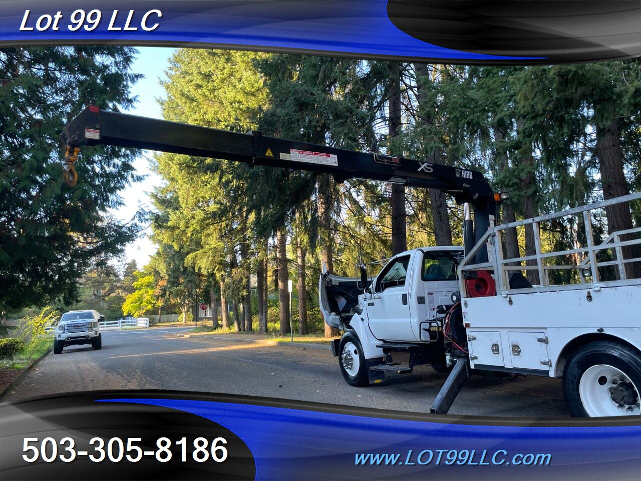 2007 Ford F650 OTR TIRE SERVICE TRUCK with CRANE and Lift Gate   - Photo 34 - Milwaukie, OR 97267