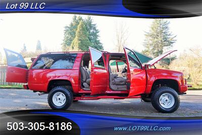 1995 GMC Suburban K2500 4X4 V8 Auto Leather 3 Row LIFTED Weld Wheels   - Photo 27 - Milwaukie, OR 97267