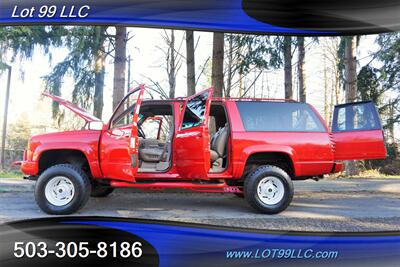 1995 GMC Suburban K2500 4X4 V8 Auto Leather 3 Row LIFTED Weld Wheels   - Photo 25 - Milwaukie, OR 97267