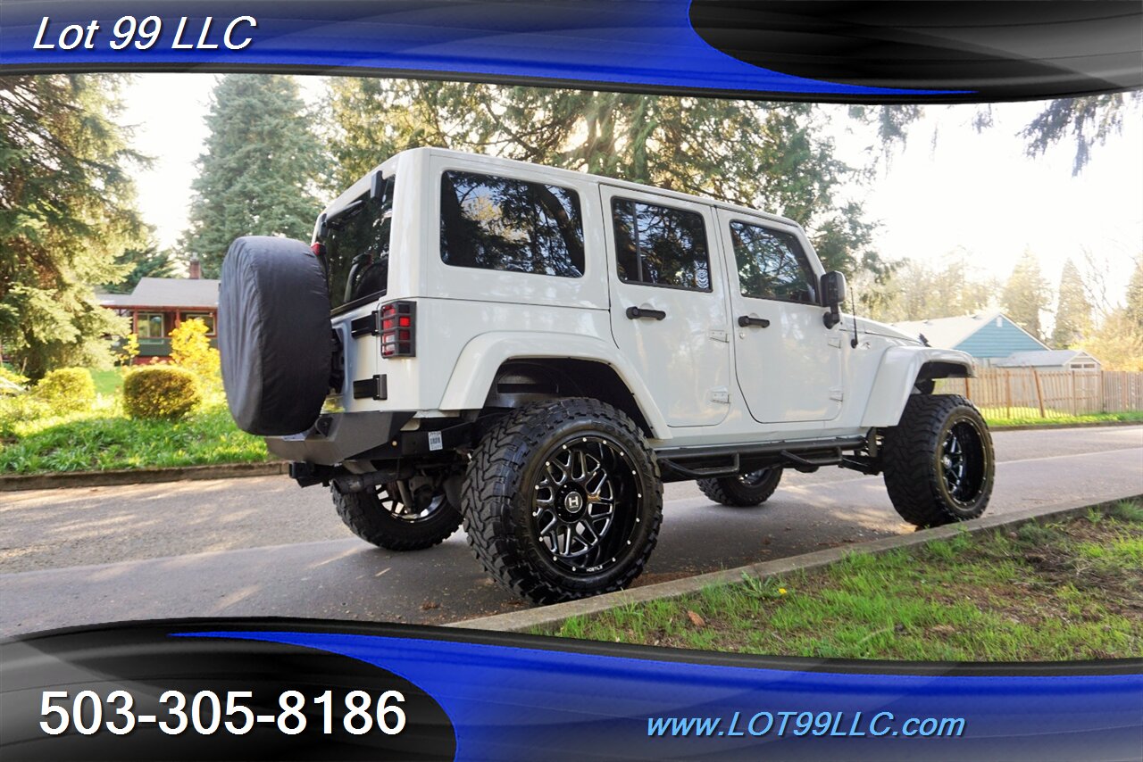 2014 Jeep Wrangler Unlimited Sahara 4x4 RED Leather Seats HARD TOP   - Photo 9 - Milwaukie, OR 97267