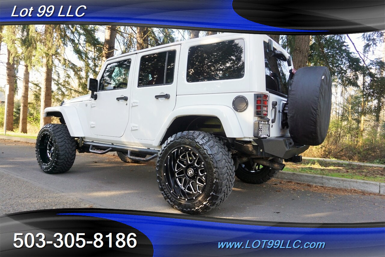 2014 Jeep Wrangler Unlimited Sahara 4x4 RED Leather Seats HARD TOP   - Photo 11 - Milwaukie, OR 97267