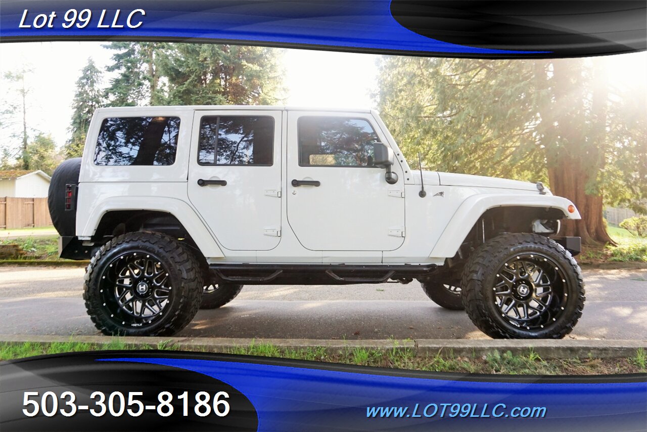 2014 Jeep Wrangler Unlimited Sahara 4x4 RED Leather Seats HARD TOP   - Photo 8 - Milwaukie, OR 97267