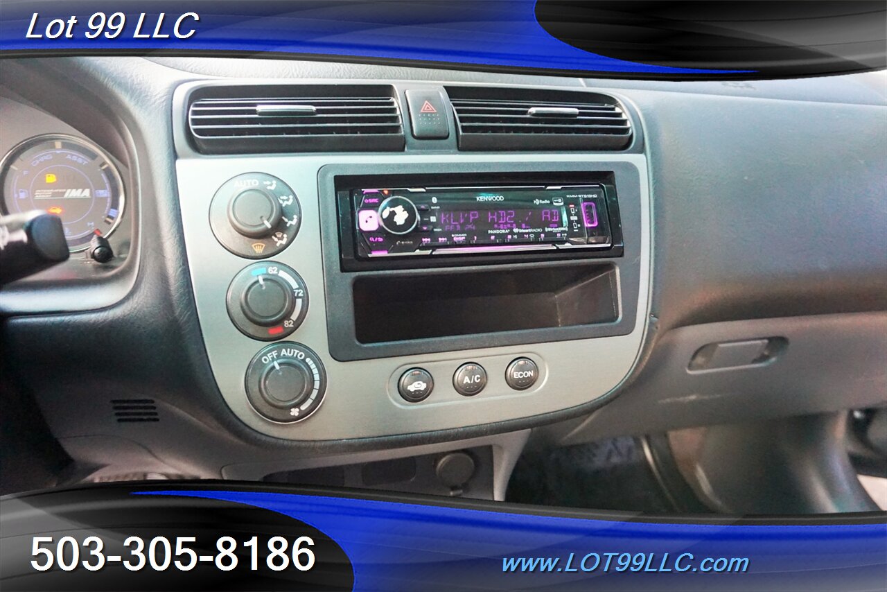 2005 Honda Civic Hybrid Sedan 1.3L 5 Speed Manual 45 MPG - Photo 23 - Milwaukie, OR 97267