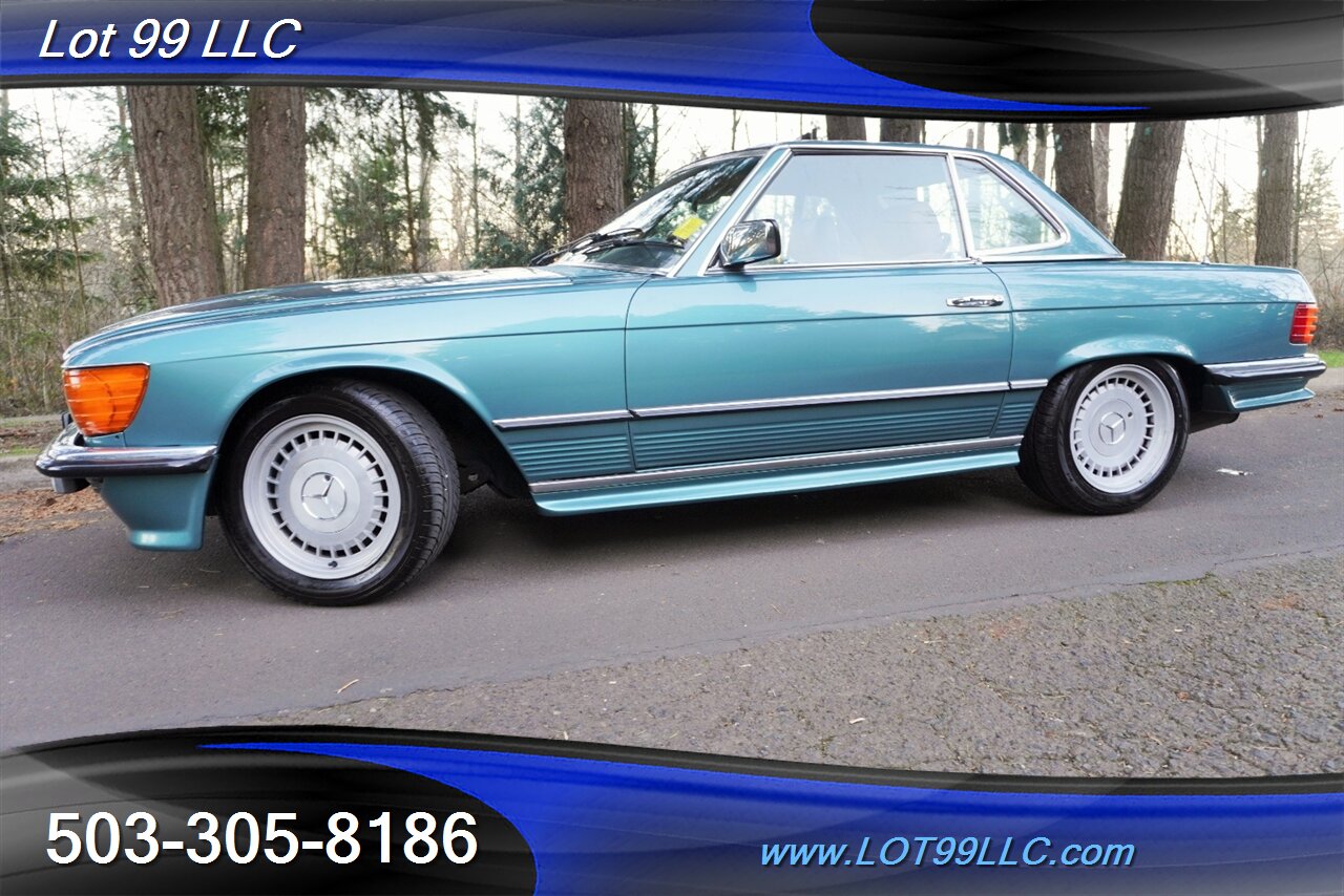 1983 Mercedes-Benz 280SL AMG KIT Hard Top Convertible V8 Auto Leather - Photo 38 - Milwaukie, OR 97267