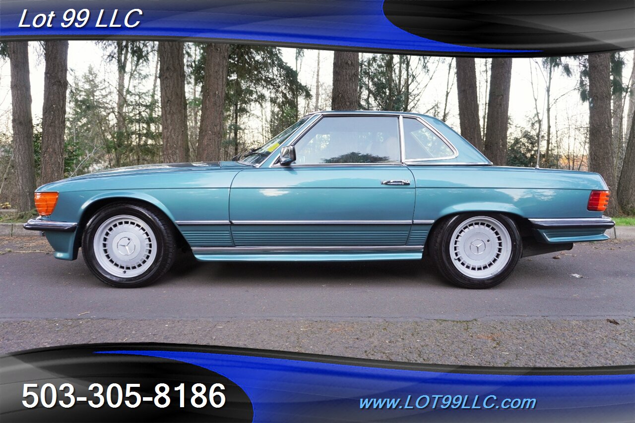 1983 Mercedes-Benz 280SL AMG KIT Hard Top Convertible V8 Auto Leather - Photo 35 - Milwaukie, OR 97267
