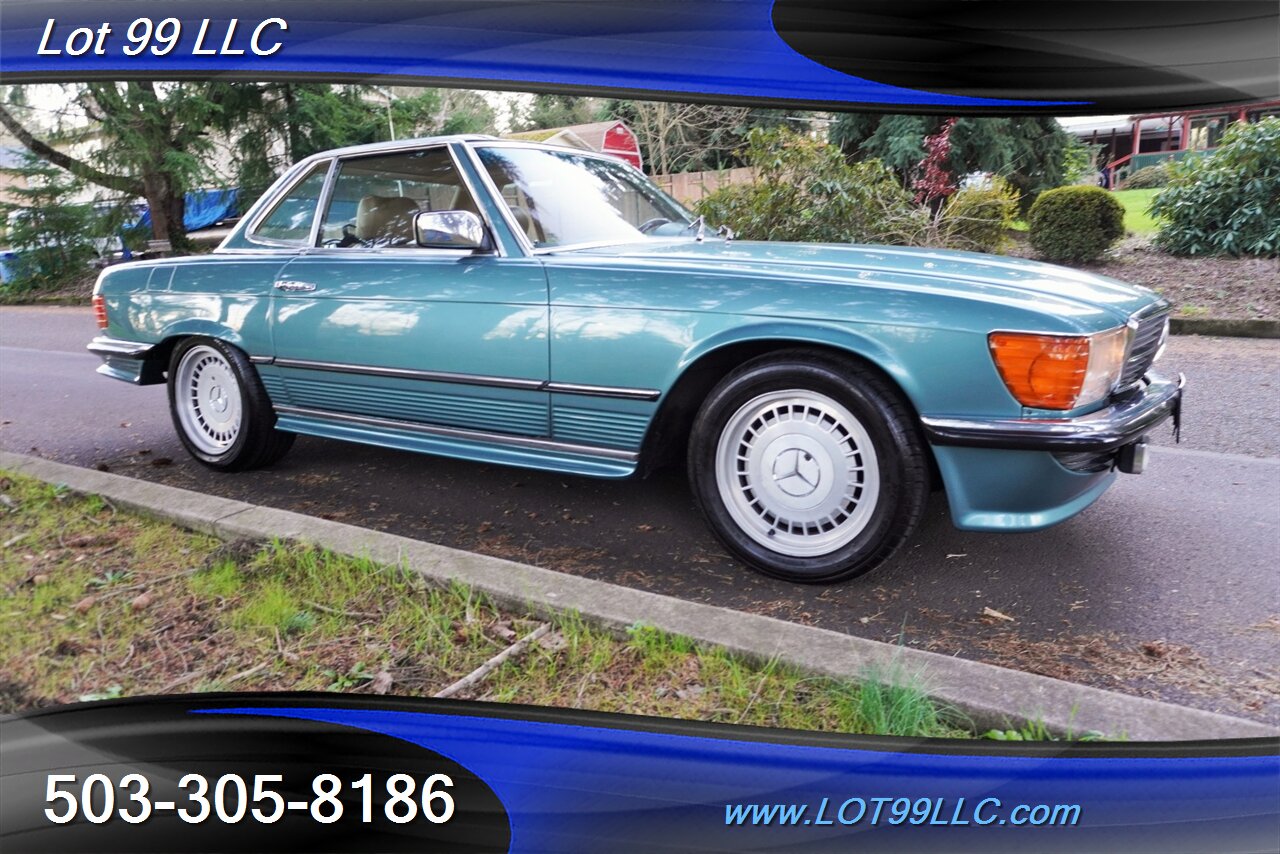 1983 Mercedes-Benz 280SL AMG KIT Hard Top Convertible V8 Auto Leather - Photo 40 - Milwaukie, OR 97267