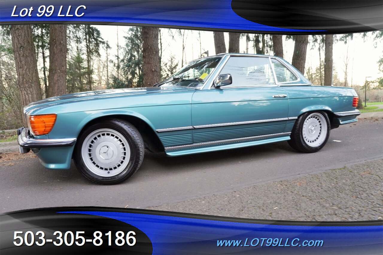 1983 Mercedes-Benz 280SL AMG KIT Hard Top Convertible V8 Auto Leather - Photo 37 - Milwaukie, OR 97267