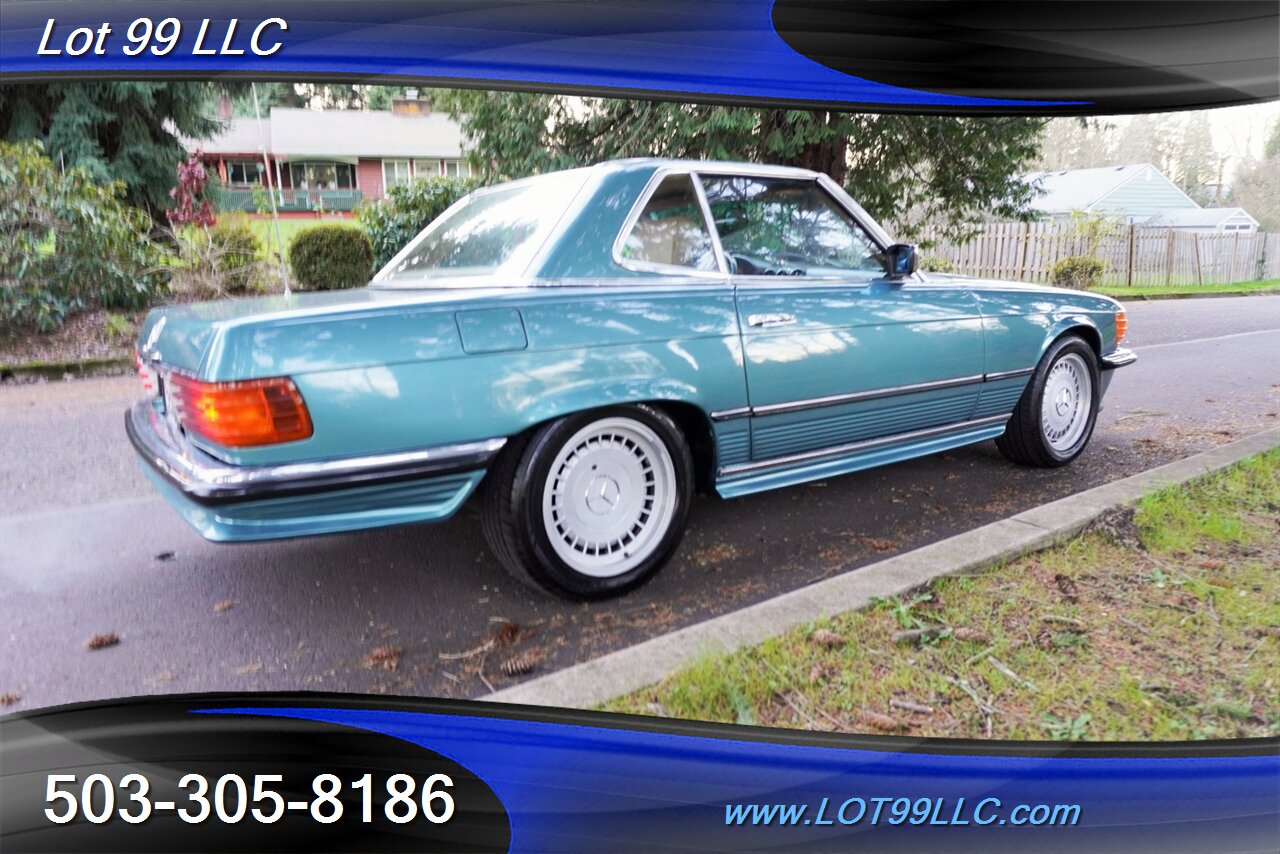 1983 Mercedes-Benz 280SL AMG KIT Hard Top Convertible V8 Auto Leather - Photo 42 - Milwaukie, OR 97267