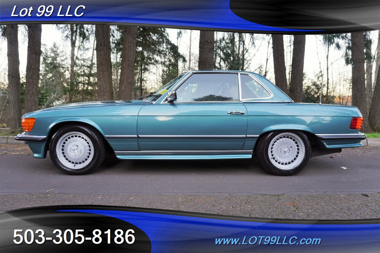 1983 Mercedes-Benz 280SL AMG KIT Hard Top Convertible V8 Auto Leather - Photo 34 - Milwaukie, OR 97267