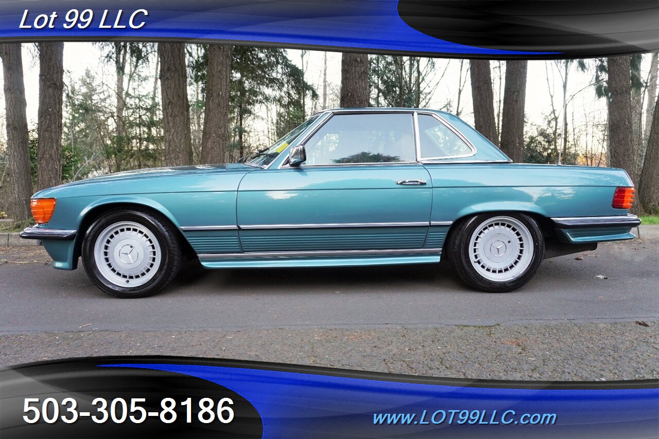 1983 Mercedes-Benz 280SL AMG KIT Hard Top Convertible V8 Auto Leather - Photo 33 - Milwaukie, OR 97267