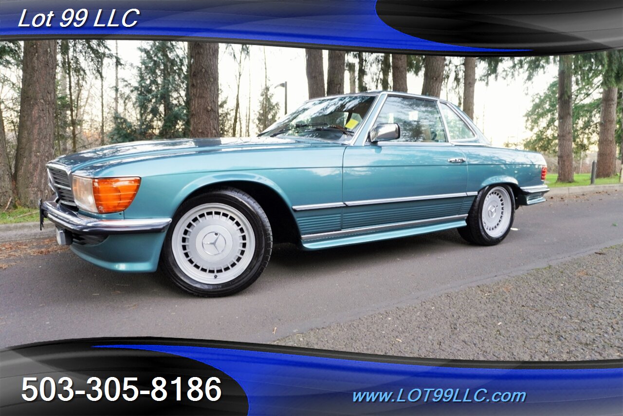 1983 Mercedes-Benz 280SL AMG KIT Hard Top Convertible V8 Auto Leather - Photo 36 - Milwaukie, OR 97267