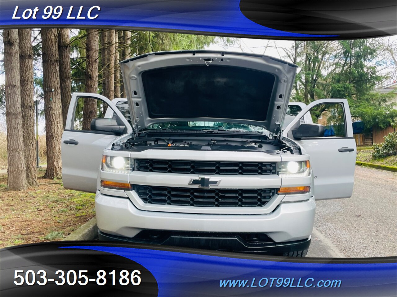 2018 Chevrolet Silverado 1500 Custom Double Cab 4x4 100k Miles NEW TIRES 4.3L V6   - Photo 44 - Milwaukie, OR 97267