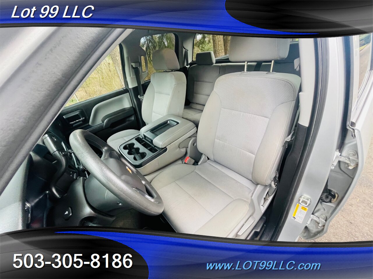 2018 Chevrolet Silverado 1500 Custom Double Cab 4x4 100k Miles NEW TIRES 4.3L V6   - Photo 11 - Milwaukie, OR 97267