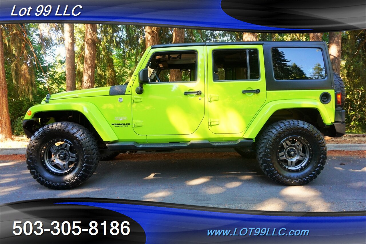 2013 Jeep Wrangler Unlimited Sahara 4X4 V6 Auto HARD TOP FUEL Wheels   - Photo 1 - Milwaukie, OR 97267