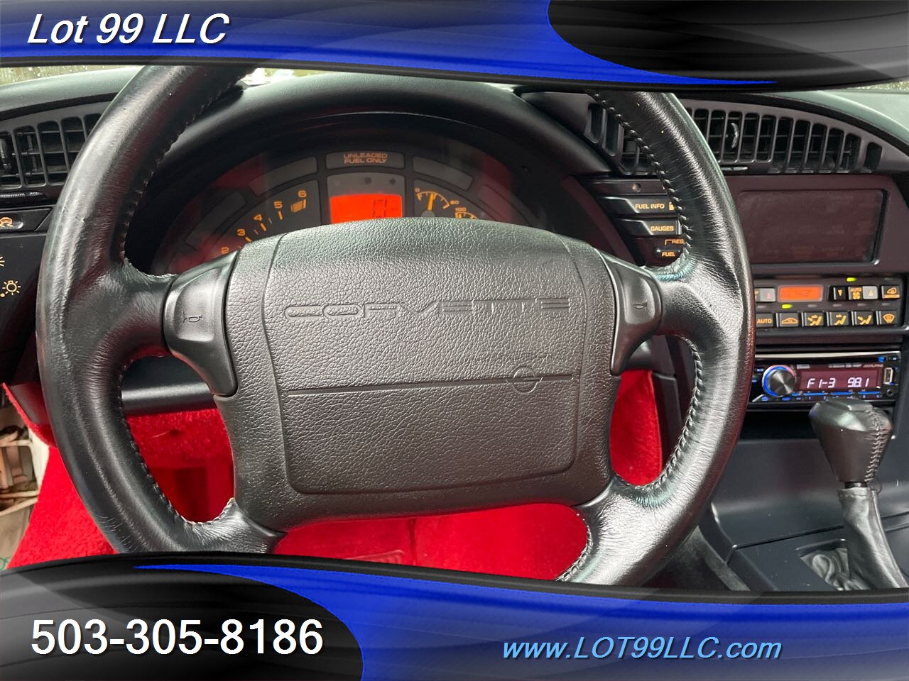 1992 Chevrolet Corvette Convertible ** 53k Miles ** Red Interior   - Photo 14 - Milwaukie, OR 97267