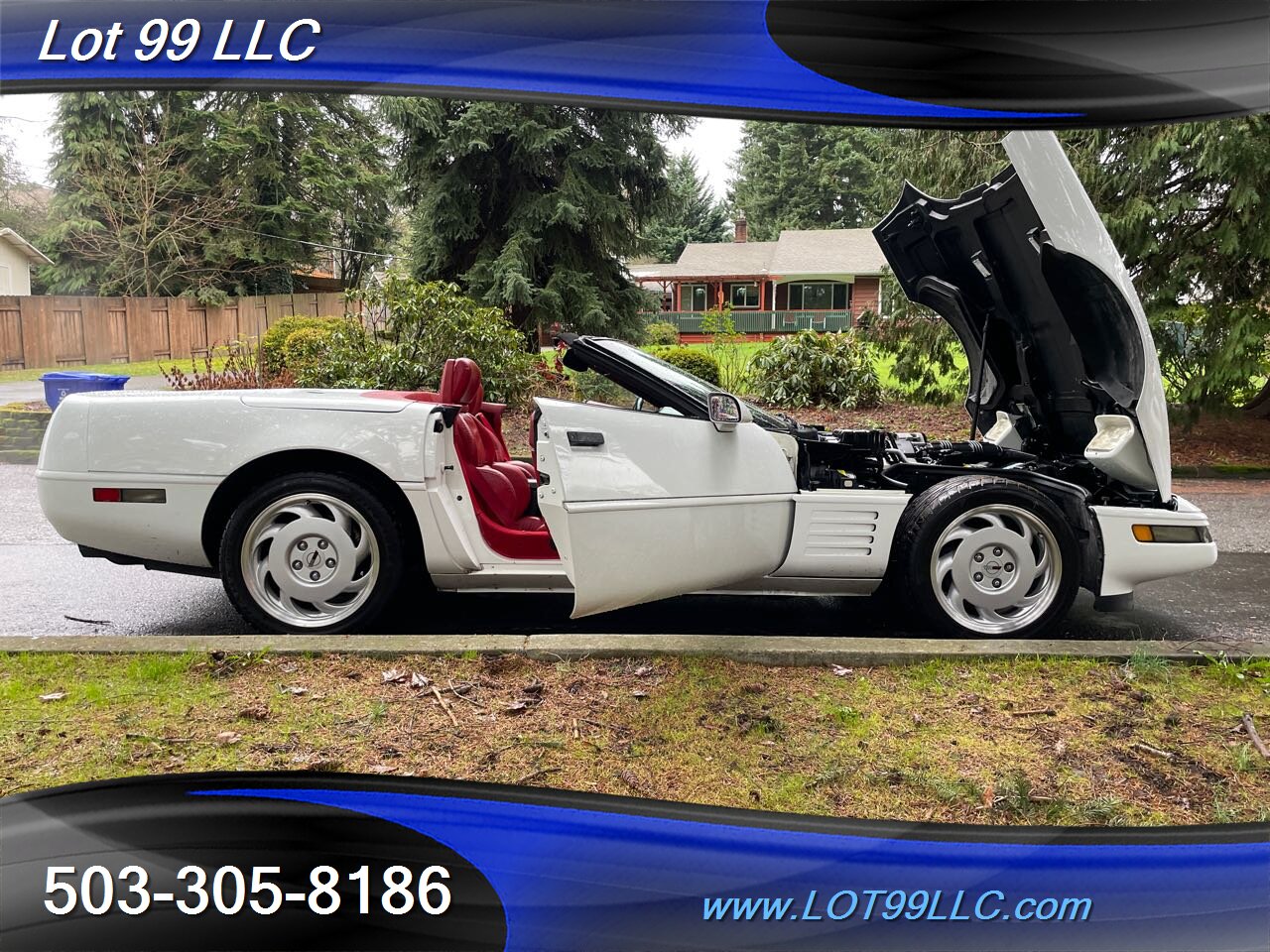 1992 Chevrolet Corvette Convertible ** 53k Miles ** Red Interior   - Photo 36 - Milwaukie, OR 97267