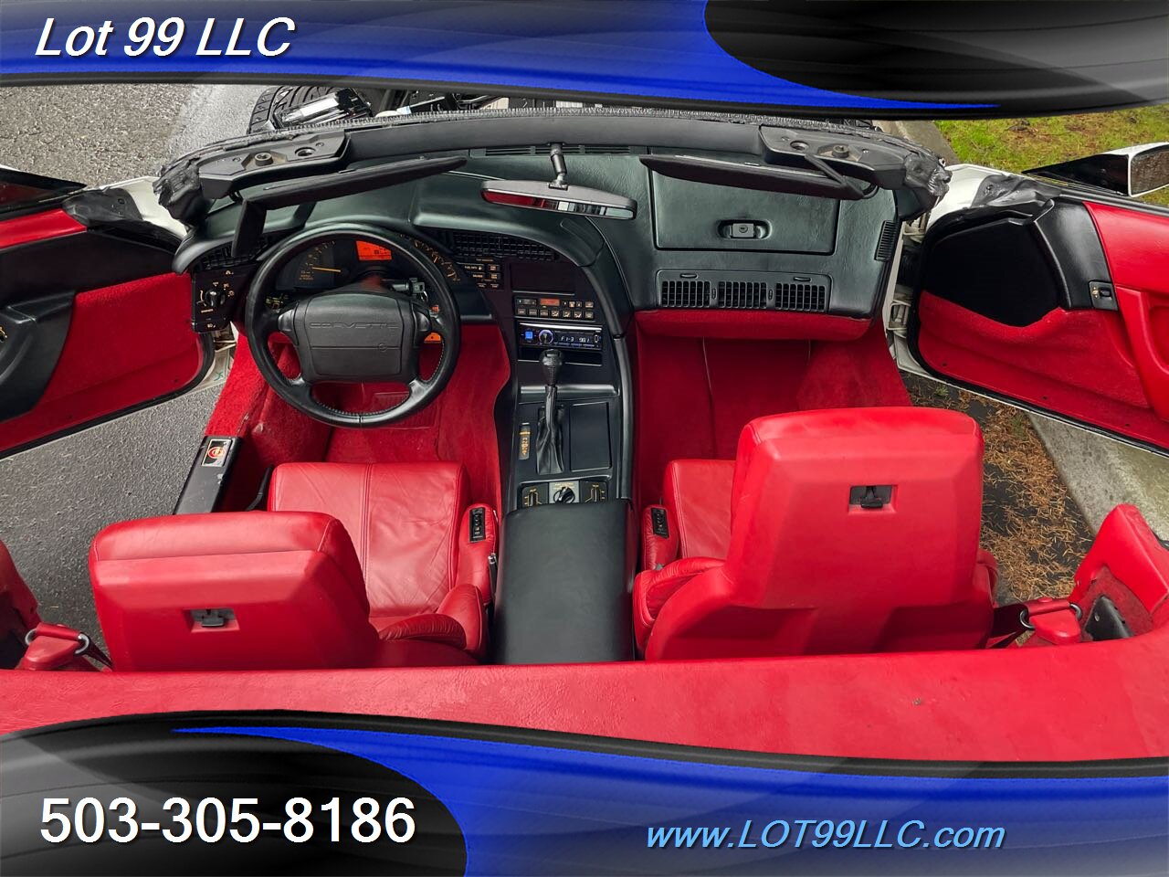 1992 Chevrolet Corvette Convertible ** 53k Miles ** Red Interior   - Photo 16 - Milwaukie, OR 97267