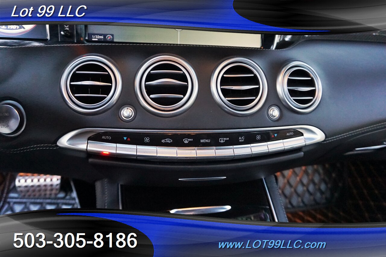 2015 Mercedes-Benz S 63 AMG Coupe 48K Leather GPS Pano Roof 20S   - Photo 25 - Milwaukie, OR 97267