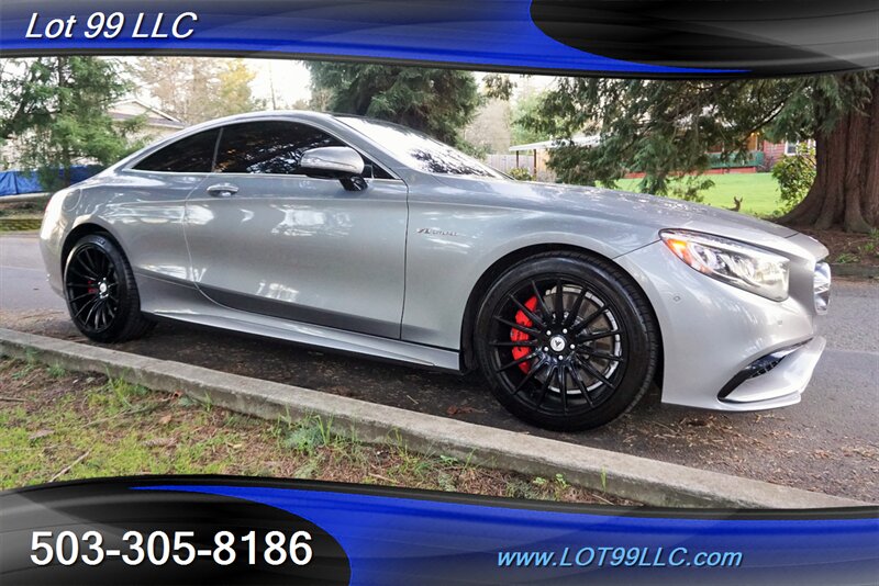 2015 Mercedes-Benz S-Class S 63 AMG Coupe 48K Leather GPS photo