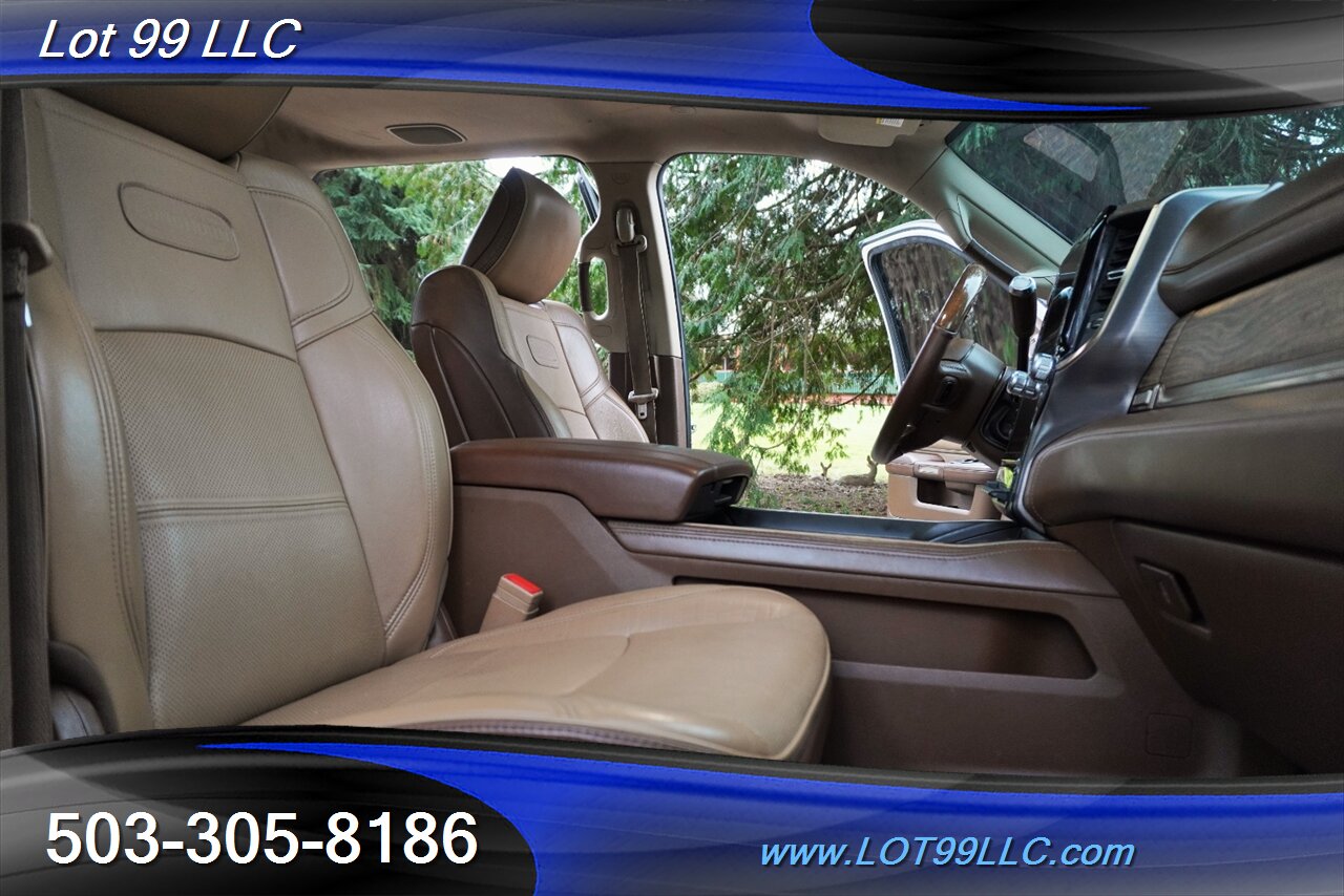 2019 RAM 3500 Laramie Longhorn 4X4 6.7L Cummins  ZONE OFF ROAD LIFT FOX SHOCKS 24X14 AMERICAN FORCES NEW 37S TIRES - Photo 19 - Milwaukie, OR 97267