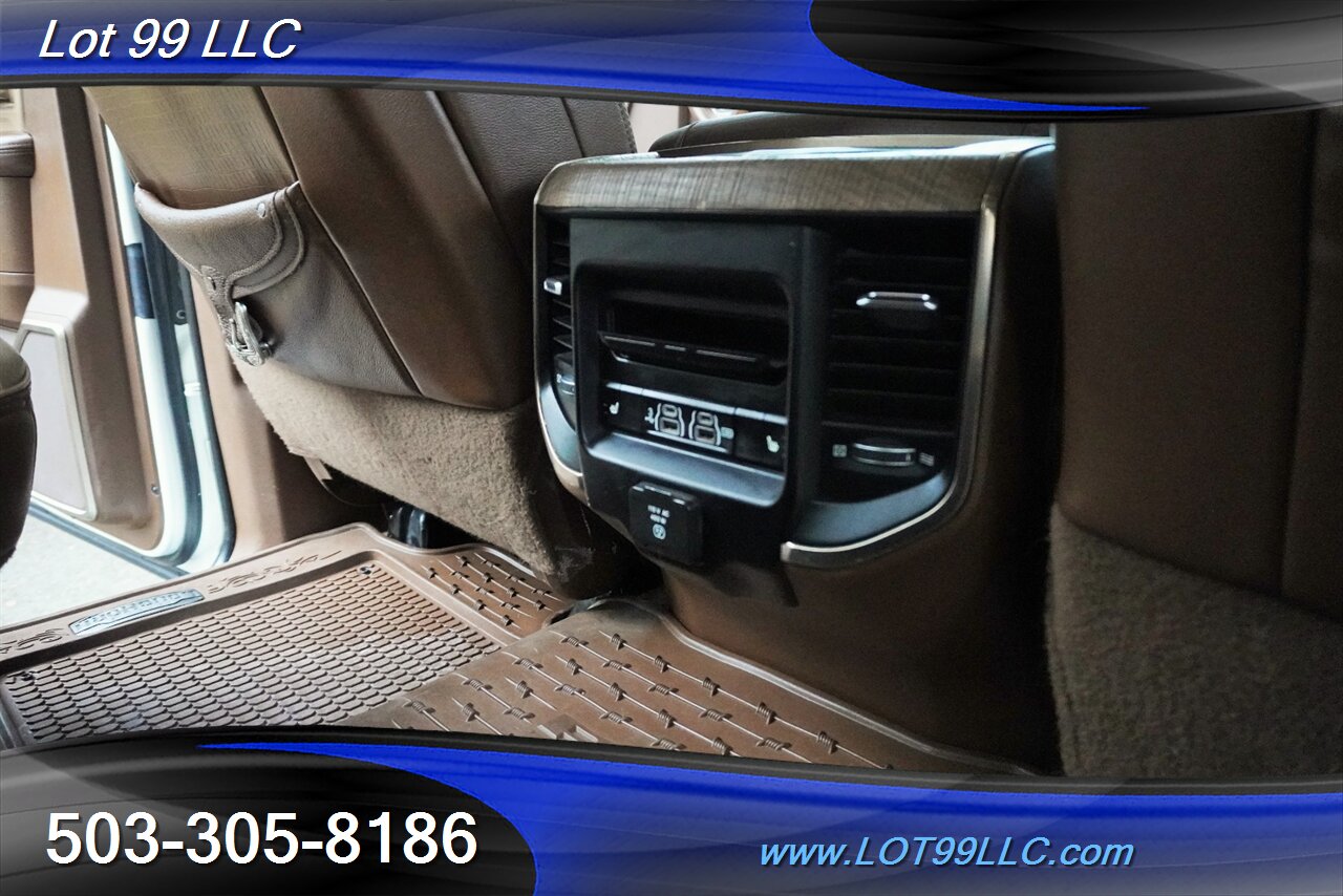 2019 RAM 3500 Laramie Longhorn 4X4 6.7L Cummins  ZONE OFF ROAD LIFT FOX SHOCKS 24X14 AMERICAN FORCES NEW 37S TIRES - Photo 38 - Milwaukie, OR 97267