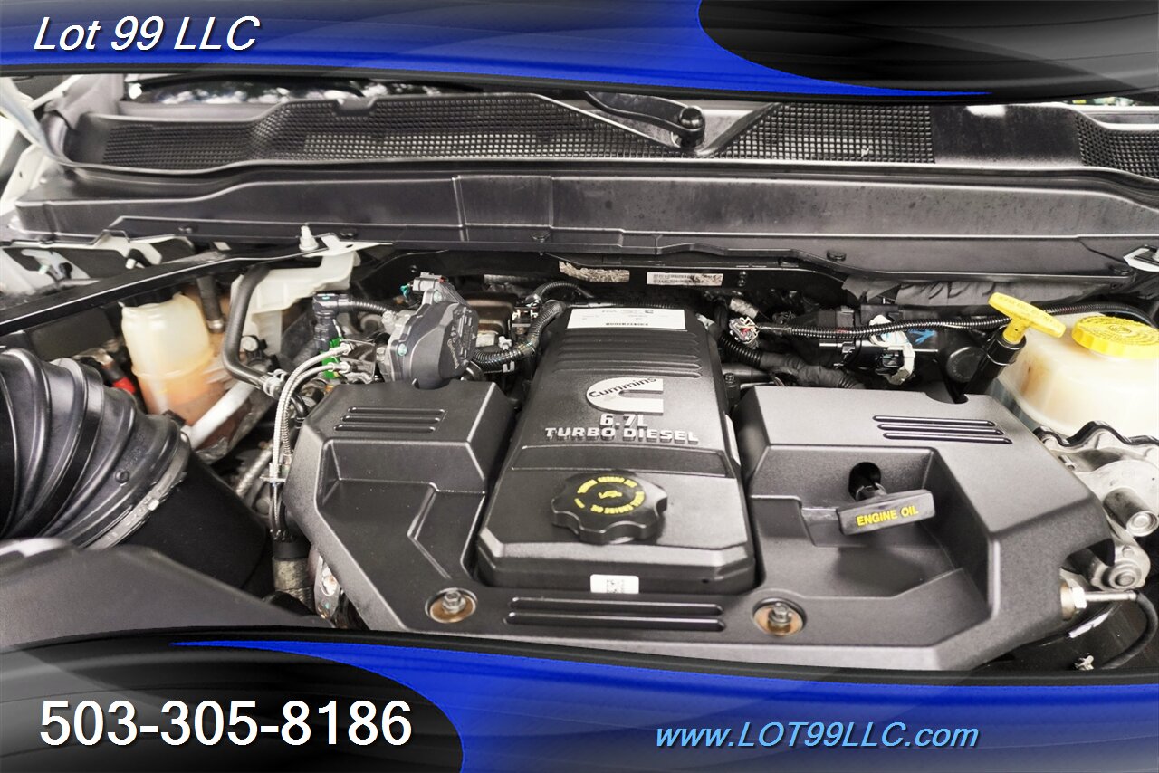 2019 RAM 3500 Laramie Longhorn 4X4 6.7L Cummins  ZONE OFF ROAD LIFT FOX SHOCKS 24X14 AMERICAN FORCES NEW 37S TIRES - Photo 20 - Milwaukie, OR 97267