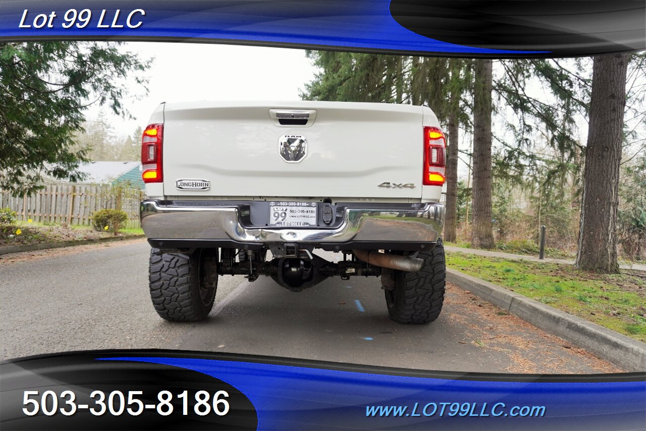 2019 RAM 3500 Laramie Longhorn 4X4 6.7L Cummins  ZONE OFF ROAD LIFT FOX SHOCKS 24X14 AMERICAN FORCES NEW 37S TIRES - Photo 10 - Milwaukie, OR 97267