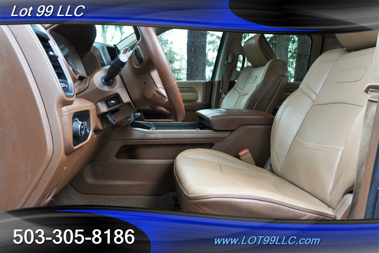 2019 RAM 3500 Laramie Longhorn 4X4 6.7L Cummins  ZONE OFF ROAD LIFT FOX SHOCKS 24X14 AMERICAN FORCES NEW 37S TIRES - Photo 13 - Milwaukie, OR 97267