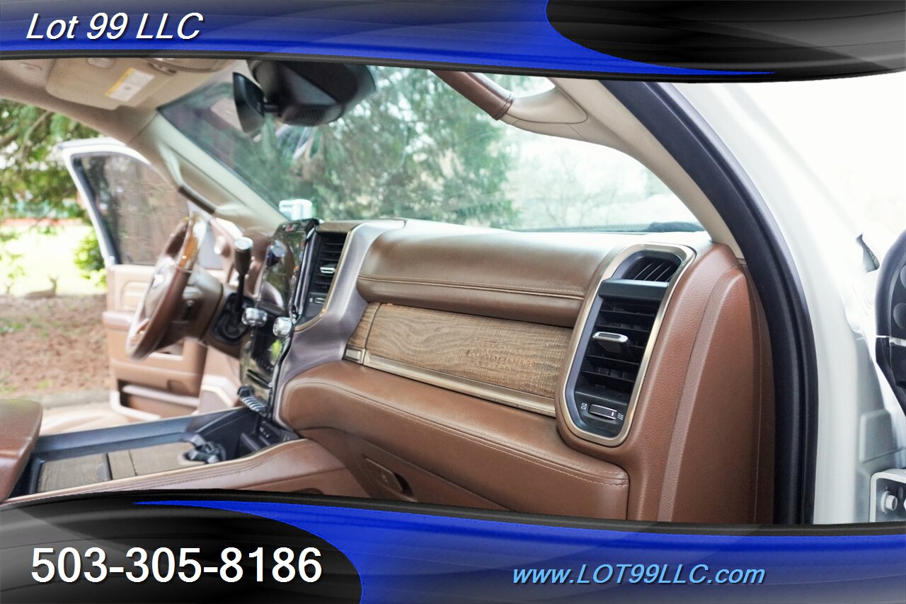 2019 RAM 3500 Laramie Longhorn 4X4 6.7L Cummins  ZONE OFF ROAD LIFT FOX SHOCKS 24X14 AMERICAN FORCES NEW 37S TIRES - Photo 18 - Milwaukie, OR 97267