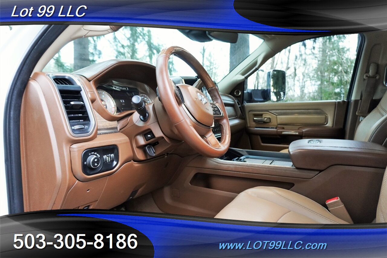 2019 RAM 3500 Laramie Longhorn 4X4 6.7L Cummins  ZONE OFF ROAD LIFT FOX SHOCKS 24X14 AMERICAN FORCES NEW 37S TIRES - Photo 12 - Milwaukie, OR 97267